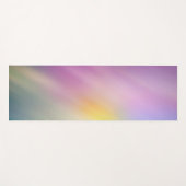 Dreamy Pastel Sunrise Gradient Yogamat (Voorkant (horizontaal))