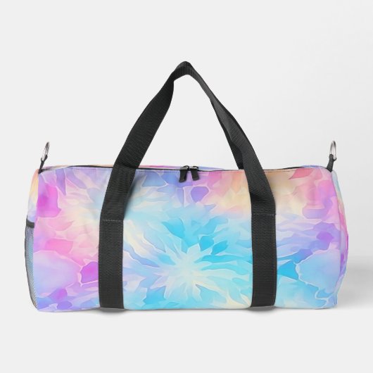 Dreamy Pastel Tie Dye Girls Getaway Plunjezak (Achterkant)