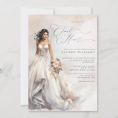 Dreamy Pastel Ze is op Cloud Nine Vrijgezellenfees Kaart (Voorkant)