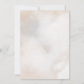 Dreamy Pastel Ze is op Cloud Nine Vrijgezellenfees Kaart (Achterkant)