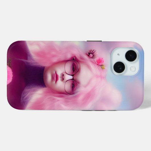 Dreamy Pink Case-Mate iPhone Case (Achterkant (horizontaal))