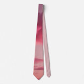 Dreamy pink gradient stropdas (Voorkant)