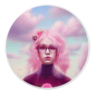 Dreamy Pink Keramische Knop