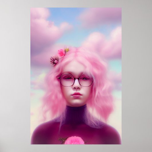 Dreamy Pink Poster (Voorkant)