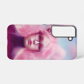 Dreamy Pink Samsung Galaxy Hoesje (Achterkant horizontaal)