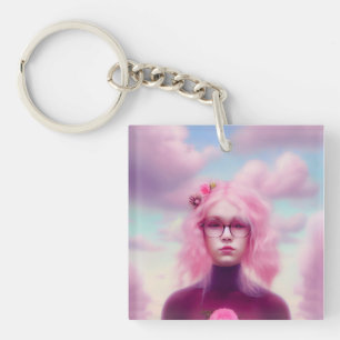 Dreamy Pink Sleutelhanger