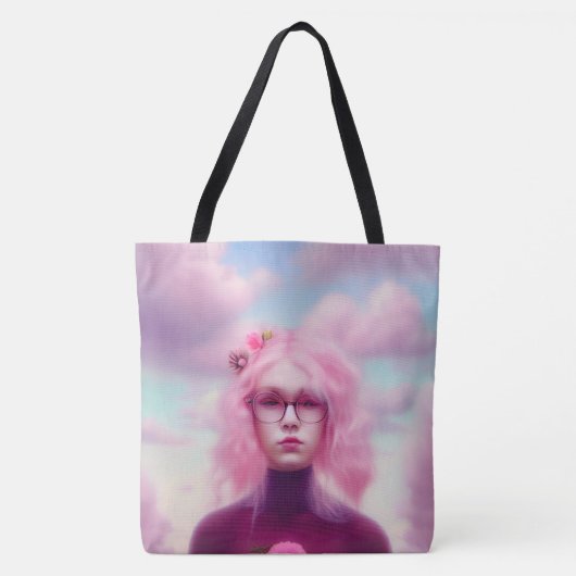 Dreamy Pink Tote Bag (Voorkant)