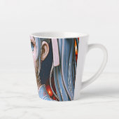 Dreamy Porcelain Anime Girl Latte Mok (Rechts)