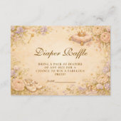 Dreamy Princess Star Diapper Raffle Informatiekaartje (Voorkant)