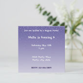 Dreamy Purple Kaart (Staand voorkant)