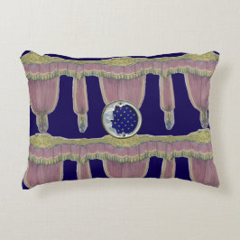 Dreamy Rectangular Pillow – Celestial Poetcore Accent Kussen