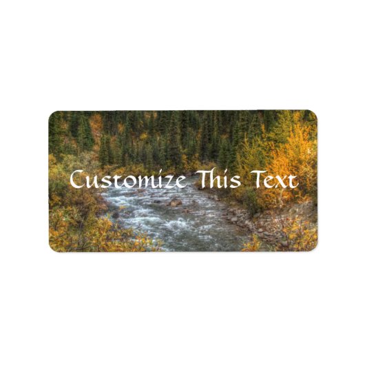 Dreamy River Etiket (Voorkant)