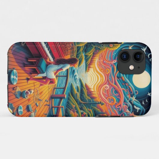Dreamy Riverfront Harmony Case-Mate iPhone Case (Achterkant (horizontaal))