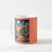 Dreamy Riverfront Harmony Koffiemok (Voorkant links)