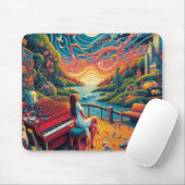 Dreamy Riverfront Harmony Muismat (Met muis)