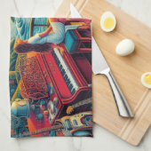 Dreamy Riverfront Harmony Theedoek (Quarter Fold)