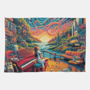 Dreamy Riverfront Harmony Theedoek