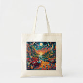 Dreamy Riverfront Harmony Tote Bag (Voorkant)