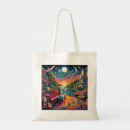 Dreamy Riverfront Harmony Tote Bag