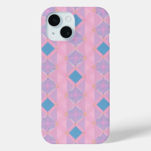 Dreamy Rococo Diamond Phone Case (Achterkant)