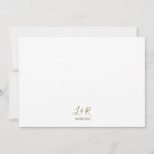 Dreamy Romantic White Rose Petal Flower Background Save The Date (Achterkant)