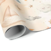 Dreamy Sailboats & Stars Wrapping Paper Cadeaupapier (Rol Hoek)