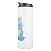 Dreamy Sleep Monster Bouteilles isotherm Thermosbeker (Geroteerd rechts)