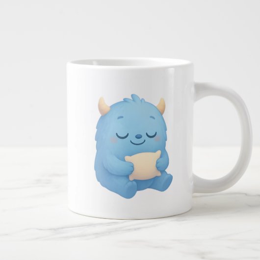 Dreamy Sleep Monster Kids Mug - Sweet Dreams Grote Koffiekop (Rechts)