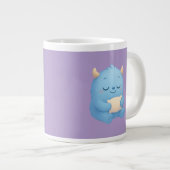 Dreamy Sleep Monster Kids Mug - Sweet Dreams Grote Koffiekop (Voorkant rechts)