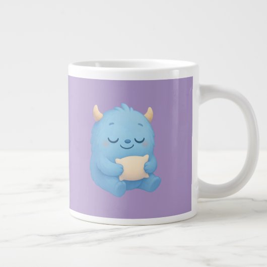 Dreamy Sleep Monster Kids Mug - Sweet Dreams Grote Koffiekop (Rechts)