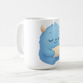 Dreamy Sleep Monster Kids Mug - Sweet Dreams Koffiemok (Voorkant links)