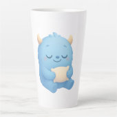 Dreamy Sleep Monster Kids Mug - Sweet Dreams Latte Mok (Voorkant)