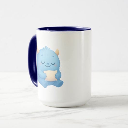 Dreamy Sleep Monster Kids Mug - Sweet Dreams Mok (Voorkant links)