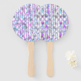 Dreamy Starburst Waves Pattern Handwaaier