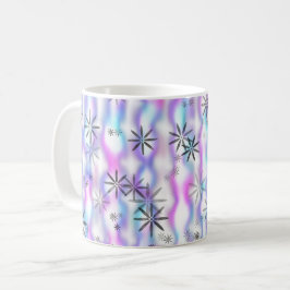 Dreamy Starburst Waves Pattern Koffiemok