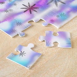Dreamy Starburst Waves Pattern Legpuzzel