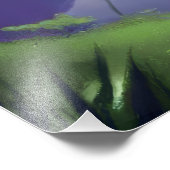 Dreamy Starry Night Foto Afdruk (Hoek)