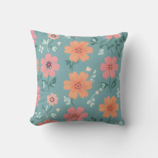 Dreamy Summer Ditsy Floral Kussen