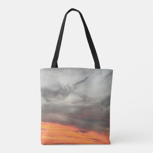 Dreamy Sunset Sky Tote Bag (Achterkant)