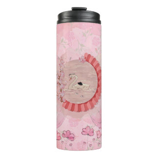 Dreamy Swan Thermal Tumbler Thermosbeker