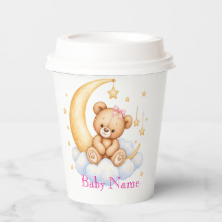 Dreamy Teddy Bear Papieren Bekers
