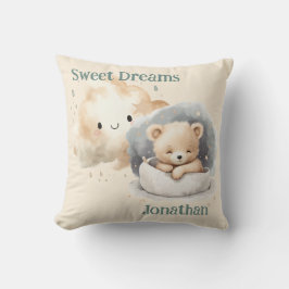 Dreamy Teddy Bear Sky Design Kussen