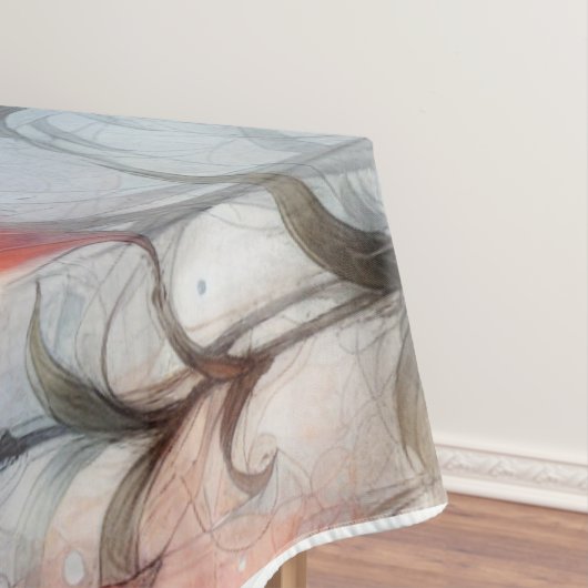 Dreamy Tiger Lily Waterverf Tafelkleed (Voorbeeld)