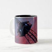 Dreamy Tower-Mok Tweekleurige Koffiemok (Voorkant links)