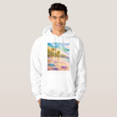 Dreamy Tropical Paradise Hoodie (Voorkant volledig)
