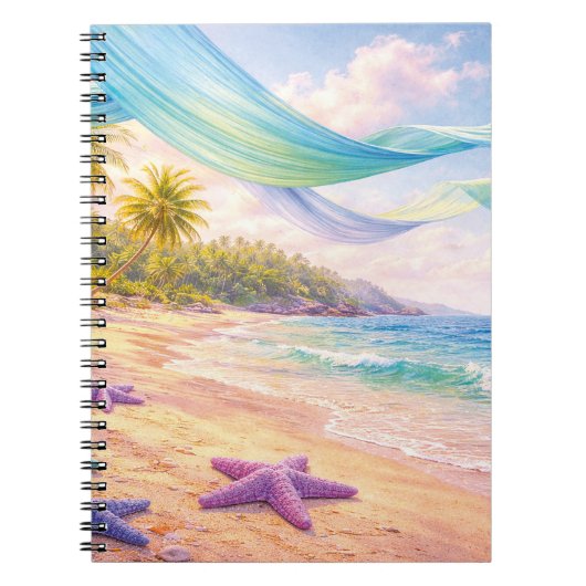 Dreamy Tropical Paradise Notitieboek (Voorkant)