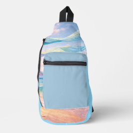 Dreamy Tropical Paradise Sling Bag