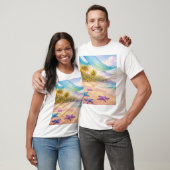 Dreamy Tropical Paradise T-shirt (Unisex)