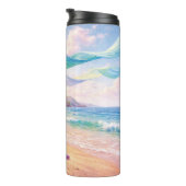 Dreamy Tropical Paradise Thermosbeker (Geroteerd rechts)