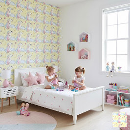 Dreamy Unicorn Pattern Behang